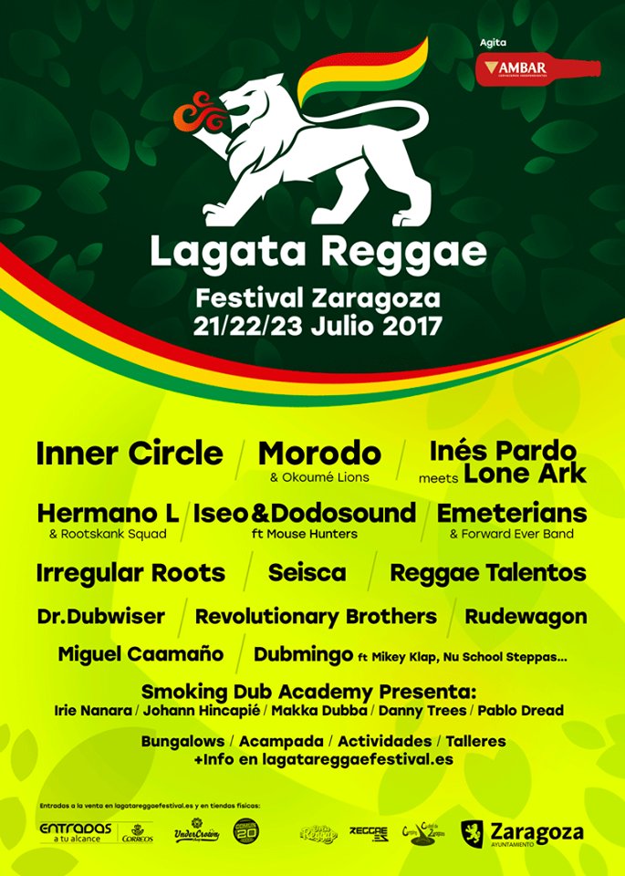 ¡Este fin de semana seguimos con la ruta de festivales!
@PirataRockFest
<a href="/lagatareggae/">Lagata Reggae Festival</a> 
🤩🎶☀️⛺️⛵️⚓️🦁