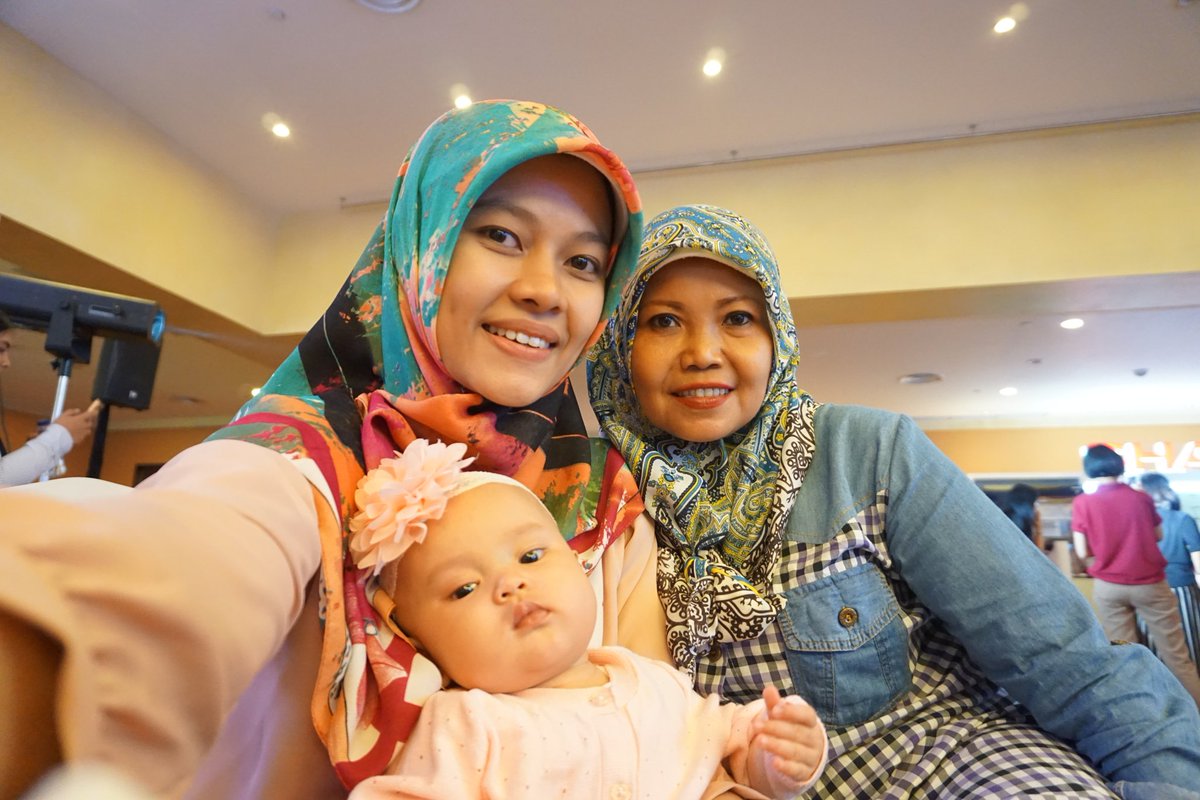 ria_andikaa's tweet image. Keseruan di Gathering #SharpCookingClub #SharpHealsio hari ini @sharpindonesia enjoying face