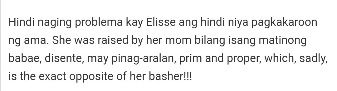 OnlyMeeee01's tweet photo. Dito ako naiyak sa huli ng article ng @banderainquirer Thank You po. Ang swerte mo @ElisseJoson maraming nagmamahal talaga sayo. https://t.co/bw94B7EgJy