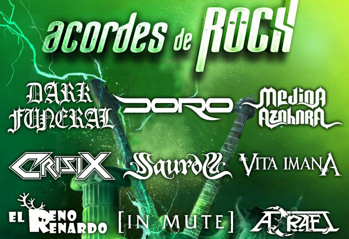 ¡Mira qué cartel tiene el <a href="/AcordesDeRock/">Acordes de Rock</a>! ¿Quién se viene? 🤟Entradas ➡️ticketbell.com/musica/entrada…