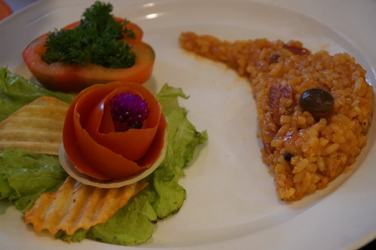 ria_andikaa's tweet image. Hasil cantik kedua dari risoto yg dimasak dgn #SharpHealsio dr @sharpindonesia cepat dan sehat #SharpCookingClub