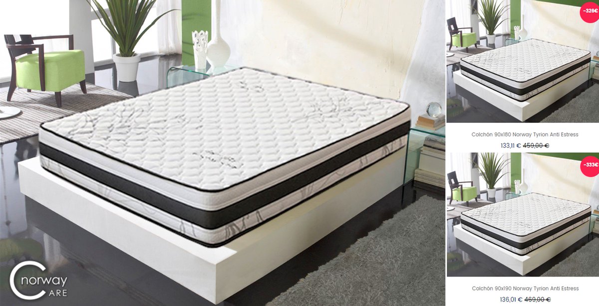 NorwayCare's tweet photo. Entra en Norway Care y descubre nuestra nueva colección.
Tyrion Antiestres➟ https://t.co/sz62k0mDdm
Desde 133,11€  💥-71% de #descuento 💥 https://t.co/55yopkueyO