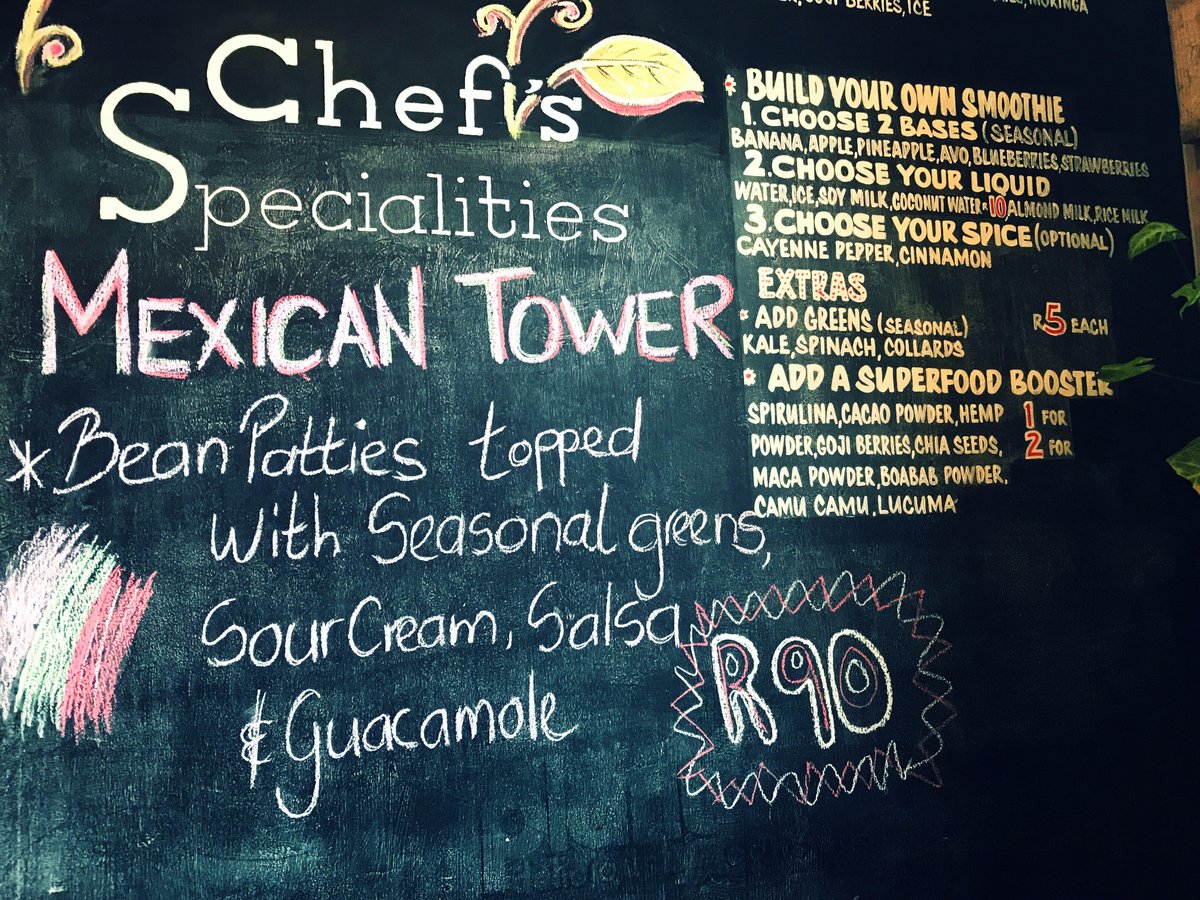 Big appetite? Try our satisfying Mexican Tower for R90. 
#deliciouslyconscious
#plantstrong
#vegancapetown