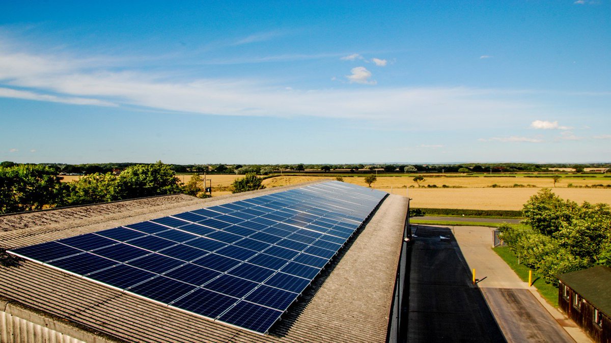 Our Solar PV system was has been working hard recently! Creating enough energy so far for 52,364,600 cups of <a href="/YorkshireTea/">Yorkshire Tea</a> #britishfarming