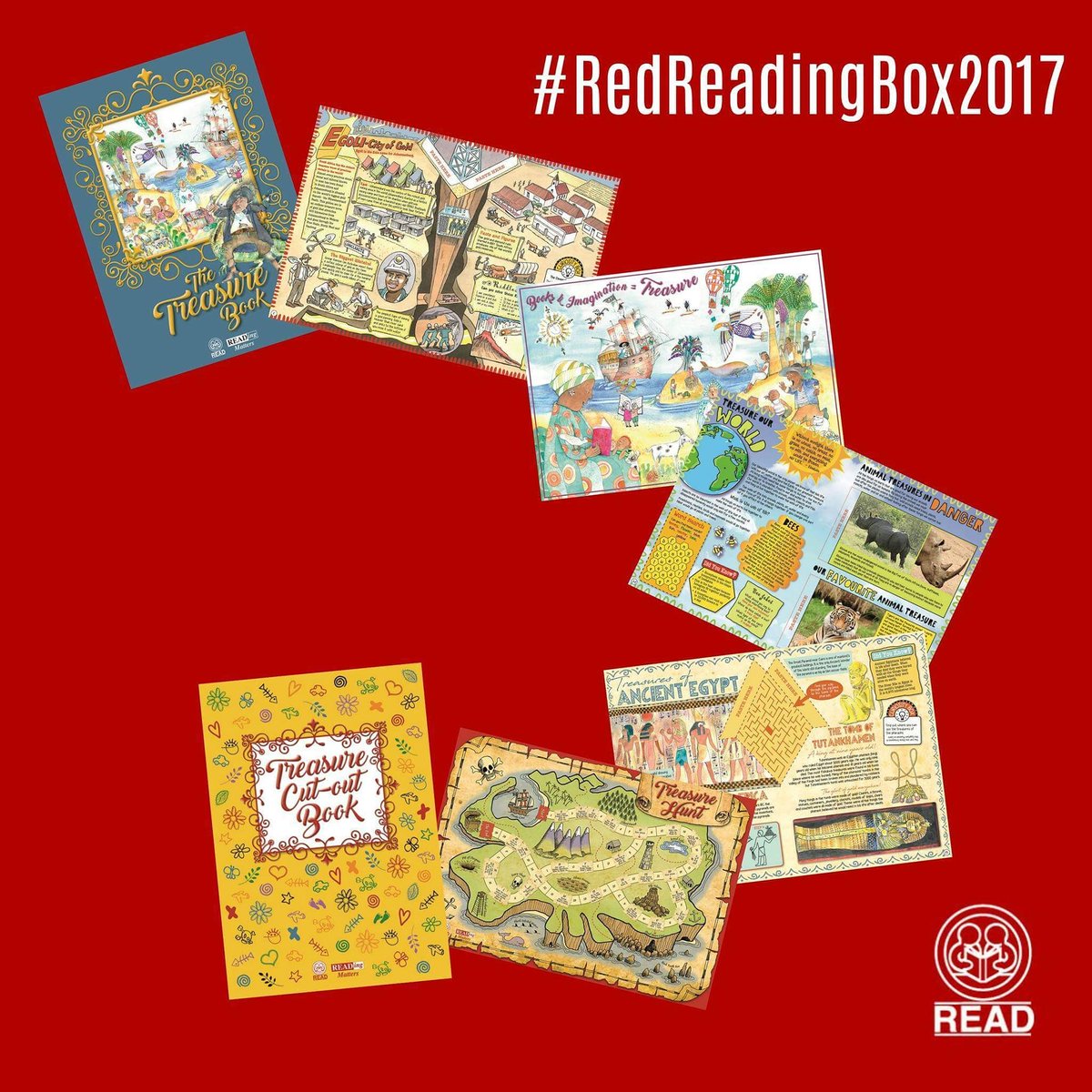 READEduTrust's tweet photo. Each of our 18 #RedReadingBox prizes come with R50 off a  new 2017 Red Reading Box purchase! https://t.co/LX1Nlgnnei