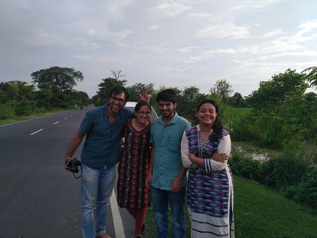 OutlineIndia's tweet photo. Good #fieldwork sets the tone for good #data and information.
We had fun spotting a rainbow on our way back from Araria, Bihar.
#SRH https://t.co/5R8aBjhLdO