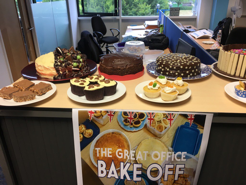 PowerforceGB's tweet photo. #bakeoff #officebakeoff #team https://t.co/Uhd0Y5df9e