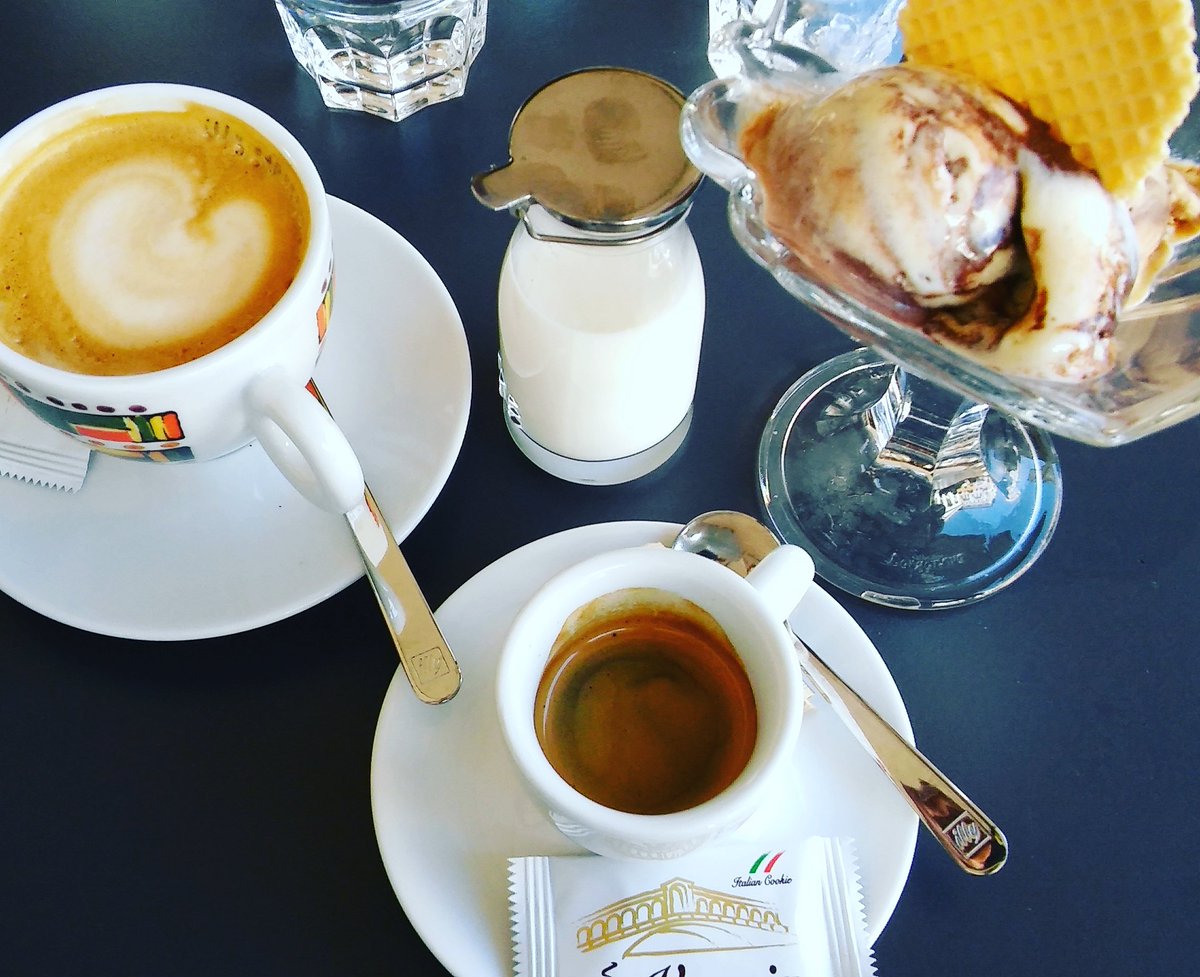 Kafomanija's tweet photo. #coffè #Coffee #espresso #icecream #Trieste #Italia #kafa #kava https://t.co/h5eywokRVv