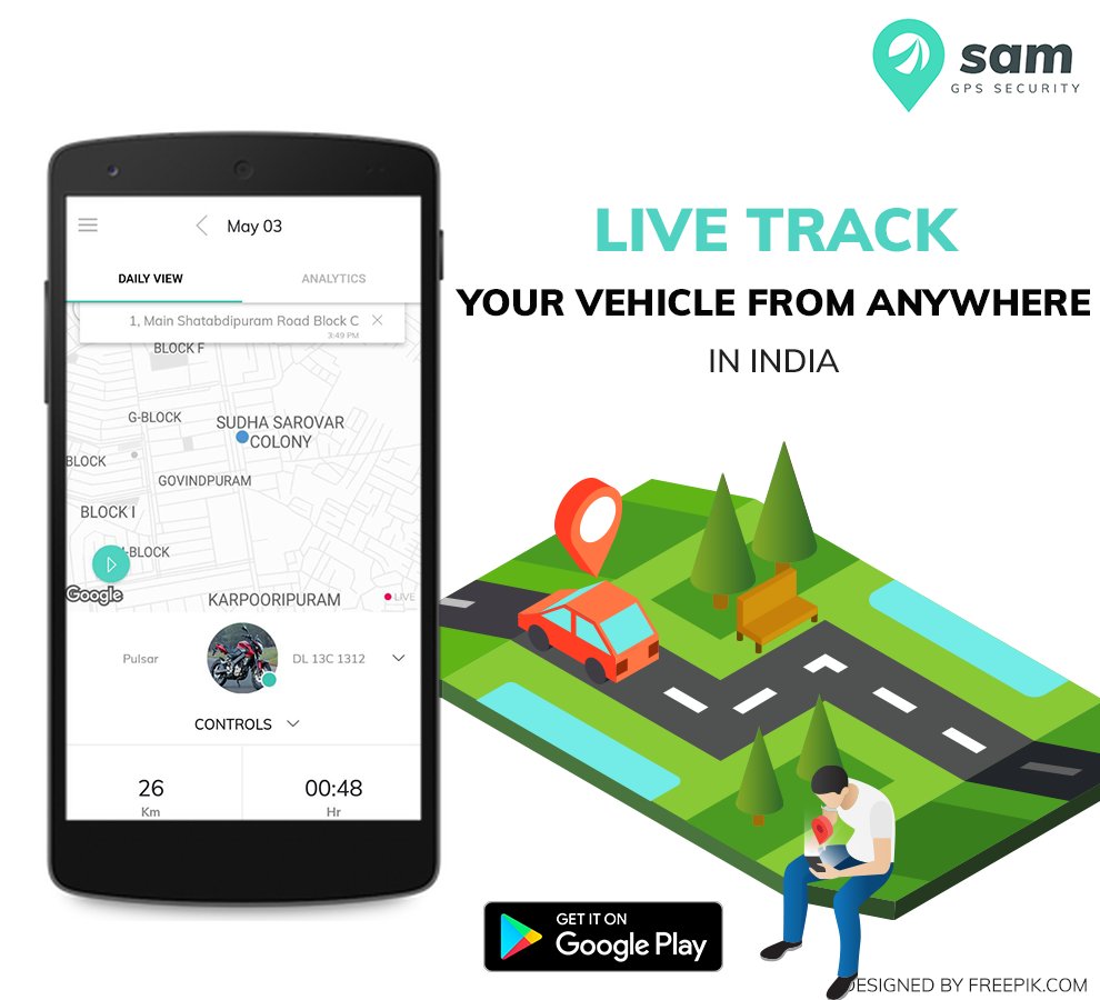 getsamofficial's tweet photo. Watch Live tracking of your vehicle and full day driving history in 20 seconds.
For more info visit : https://t.co/fAipCOQmiJ https://t.co/5JZD3bf2ei