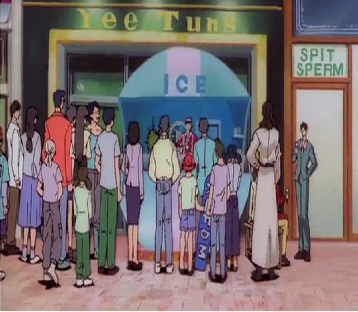 TheAnime_Animal's tweet photo. One of my favorite #anime screen shots ever. Spit Sperm! #OutlawStar https://t.co/DJ7nPxyJ3L