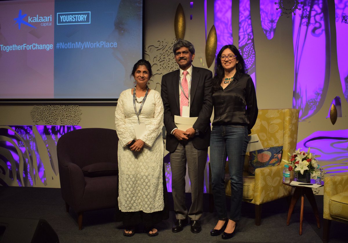 VaniKola's tweet photo. @KstartIndia @IntelIndia Thank you Nivruti, @ShivShivakumarD, @SharmaShradha, @YourStoryCo, @herstoryYS, @KstartIndia for a touching, inspiring &amp; insightful chat! https://t.co/V3C4Vt5YEo