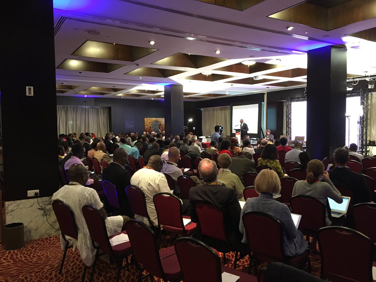 Ron_Hendrick's tweet photo. Full house to hear @CelestinMonga deliver #AAPLaunch keynote https://t.co/yl02ExI5HF