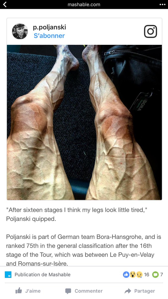 MarieAmelie's tweet photo. Quand @Mashable me suggère des pubs après la lecture d'un papier sur les jambes des cyclistes #youmaylike #prettyaccurate https://t.co/XFouGNJuCp