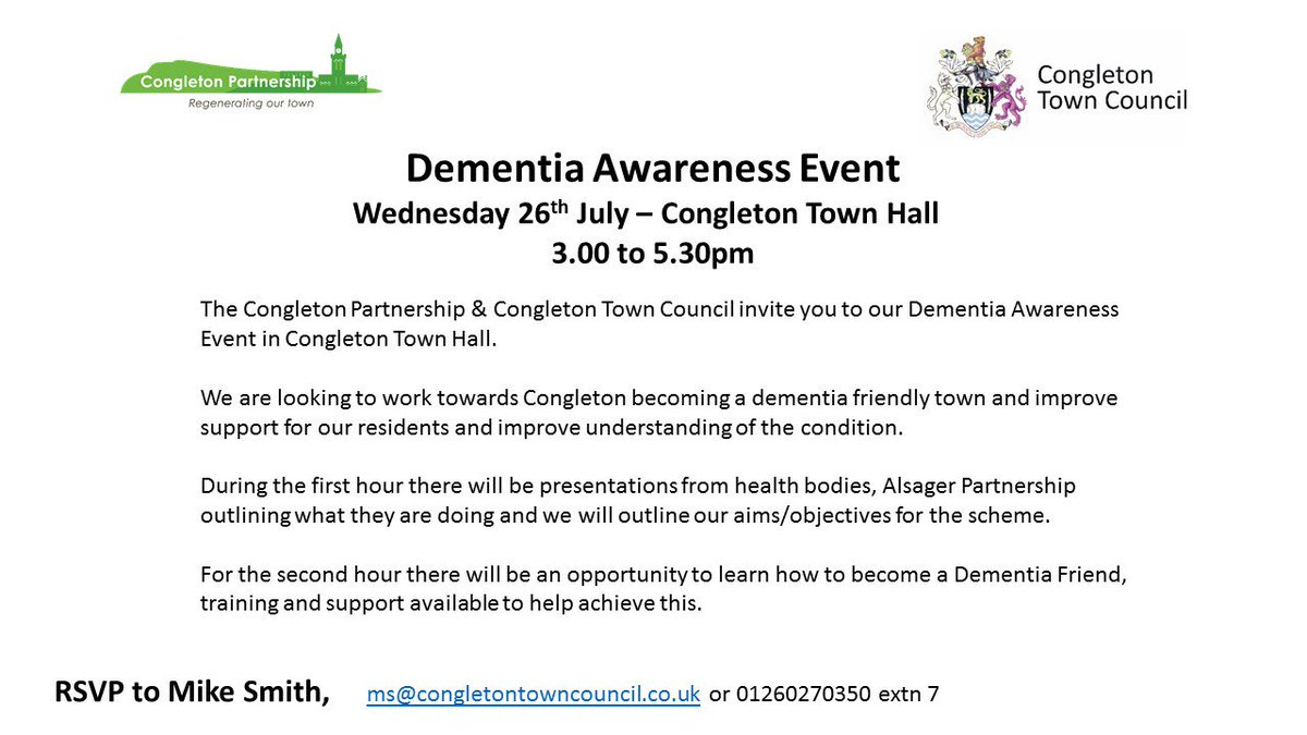 Congleton Partnership tweet media