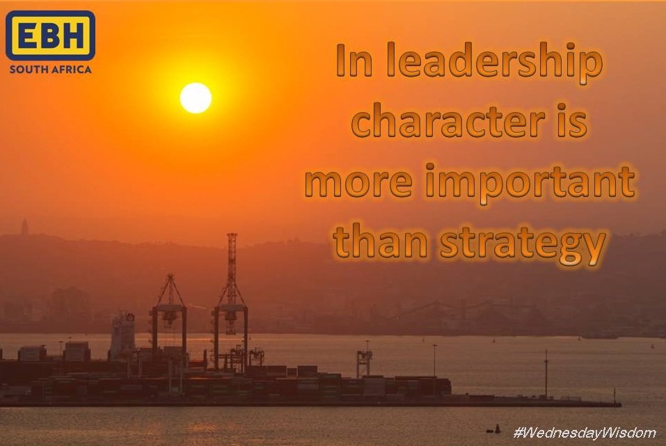 EBHSouthAfrica's tweet photo. Character goes a long way! #EBHSA https://t.co/rY19yjDpmS