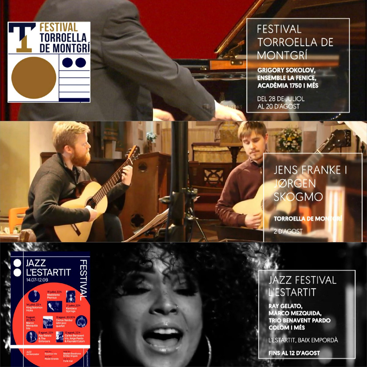 JofreFont's tweet photo. Divendres comença #FestivalTorroella, una de les moltes cites de clàssica que repassem a la #TriaMusical:
Link Vídeo►https://t.co/ooPtq4gk1g https://t.co/fVisqfmIJs