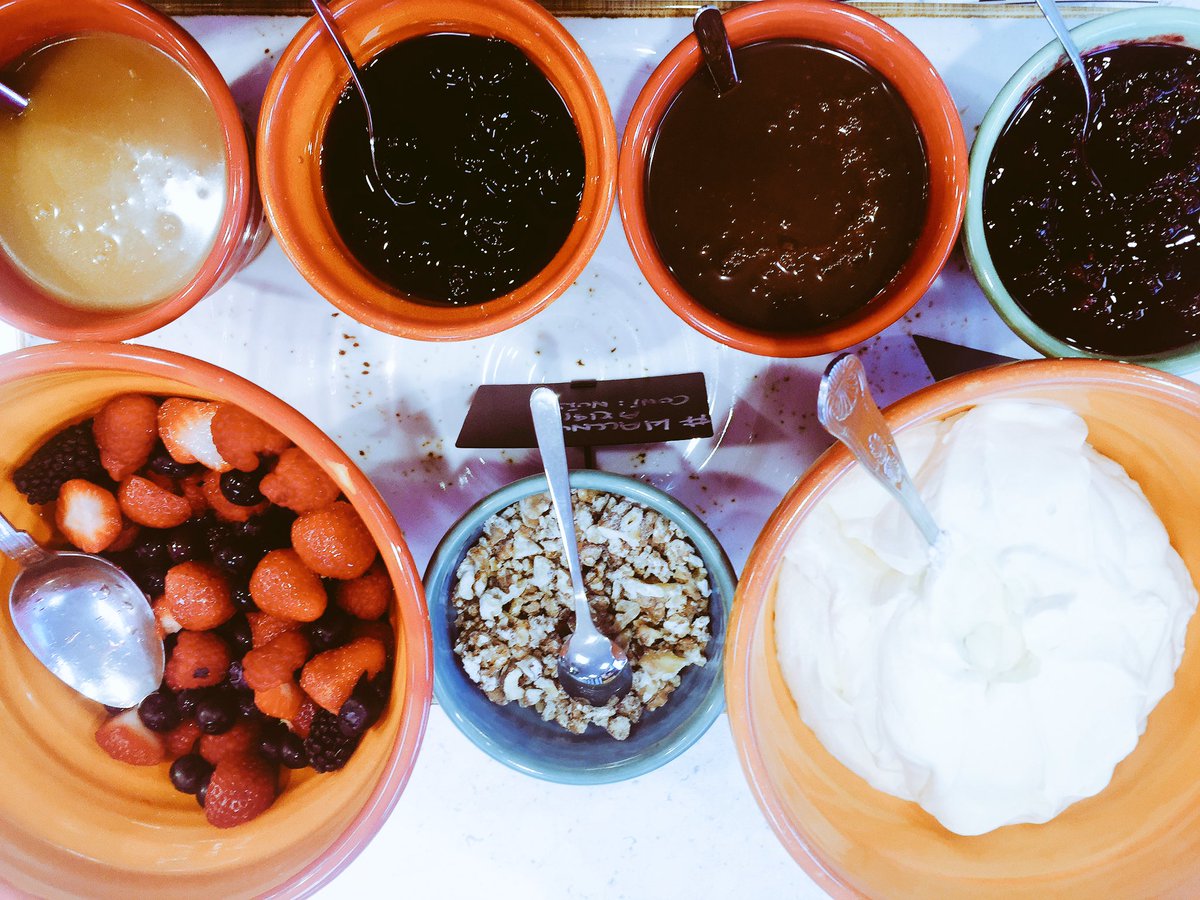 TweetnEatDublin's tweet photo. .@EMEAHQ @TwitterDublin Good Morning, BuildYourOwnFrenchToast #MixedBerries #CherryCompote #HazelnutSpread #Walnuts #Paragon #CoffeeSpecial https://t.co/i5J6mJgM0C