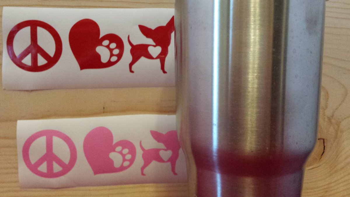 robincarlson03's tweet photo. Peace, Love, Chihuahua Vinyl Decal, Car Decal, Window Decal, Chihu… https://t.co/BoPdURzRs9 #Etsy #VinylDecalSticker https://t.co/LRd2vo14US