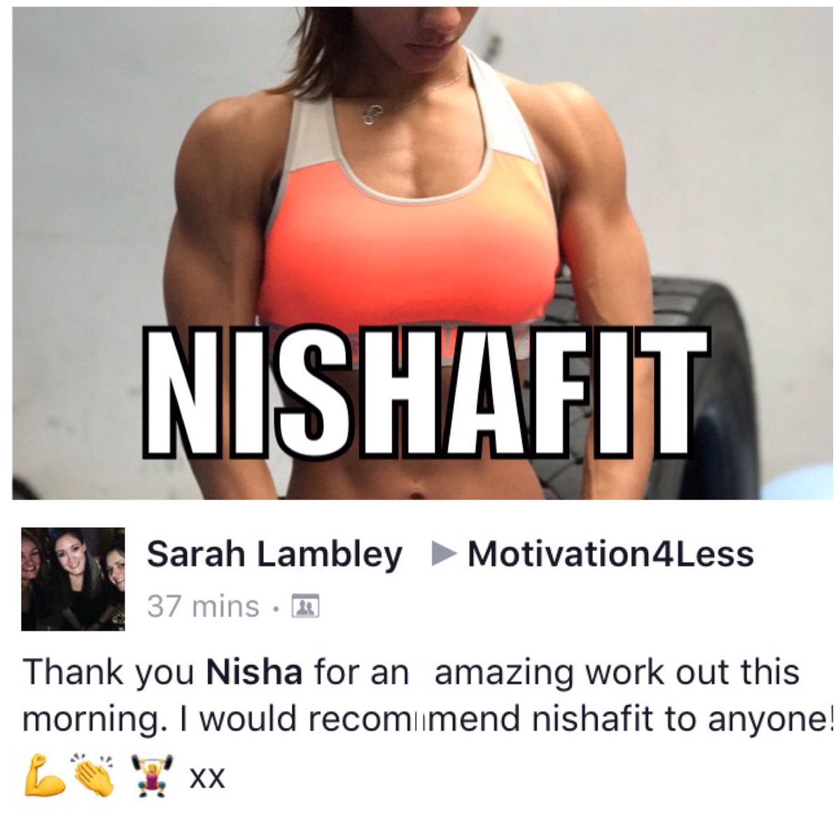 T4_Training's tweet photo. Wednesdays 06:15am xercise4less Sunderland 🏋🏽‍♀️🔥💪🏽 #BuildABetterBody #T4Training #NishaFit #xercise4less #PhysioApproved https://t.co/JKfMgzcsnz