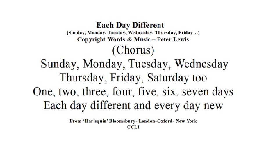 Peter__Lewis's tweet photo. #WednesdayWisdom #EachDayDifferent #AndEveryDayNew © #PeterLewis "#SundayMondayTuesdayWednesday #ThursdayFridaySaturdaytoo #OneTwoThreeFour" https://t.co/0S3GemLGhy