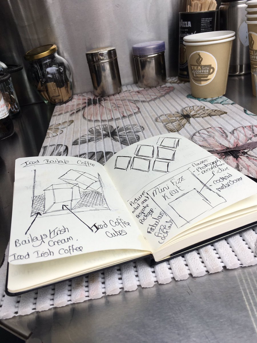 CoffeekartInfo's tweet photo. @YorksDalesFest master brainstorming for the awesome weekend ahead! #BoozeyCoffee #CoffeeLover #weekendtreat https://t.co/afZACr53Yr