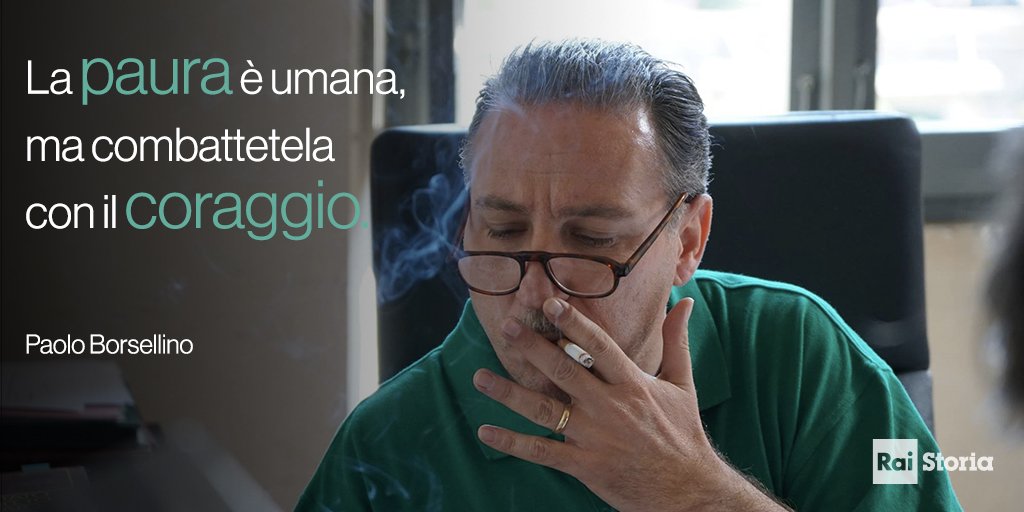Non dimentichiamolo mai.

Rivedi il doc "Paolo #Borsellino, l'ultima stagione" di #RaiStoria 👉 bit.ly/2tGyeeV