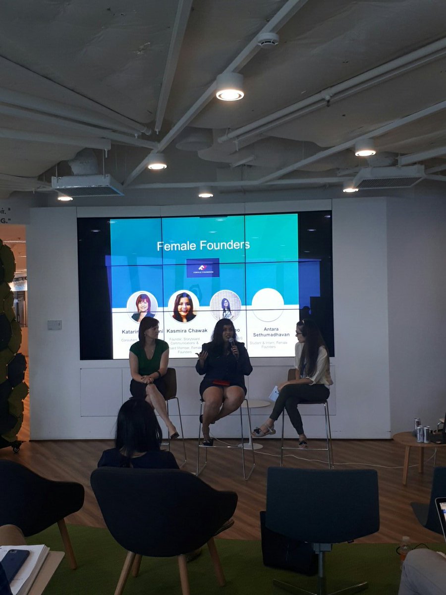 Our own Katarina and Kashmira sharing their experiences and accomplishments! <a href="/LinkedIn/">LinkedIn</a> <a href="/KashmiraChawak/">Kashmira Chawak</a>