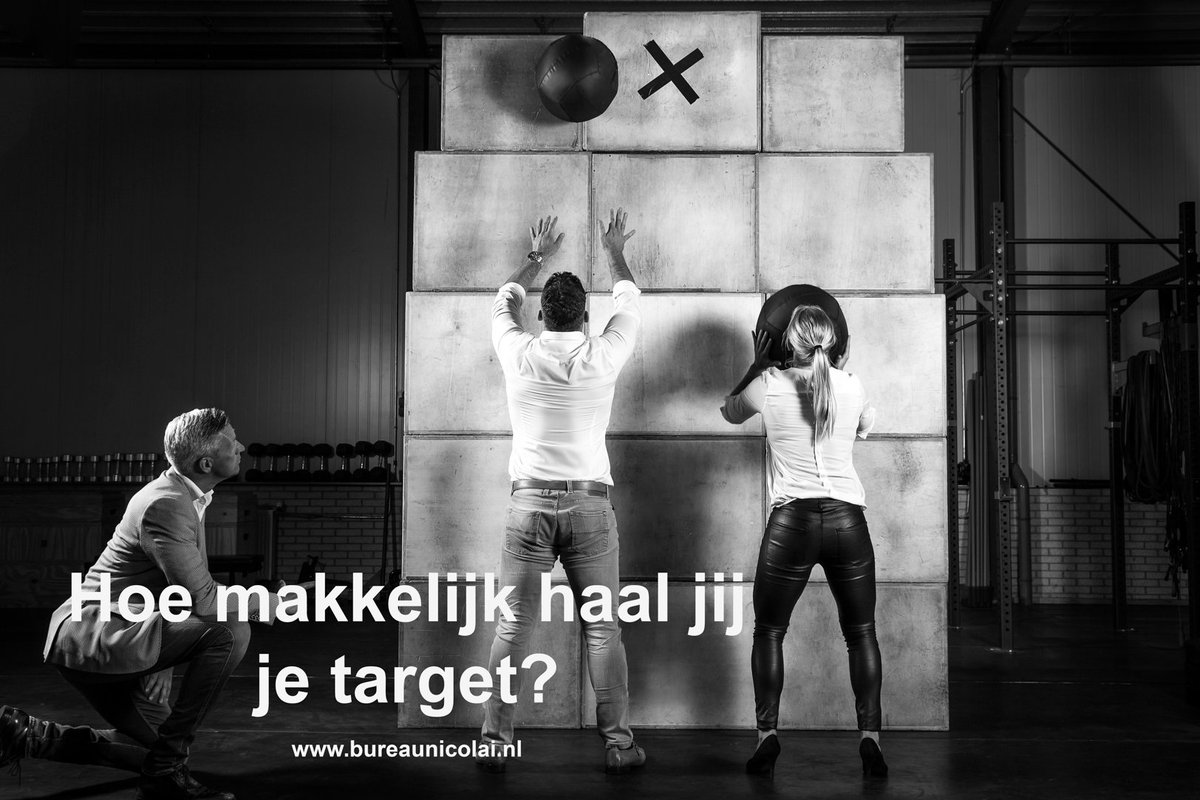 Zijn jouw verkooptargets wel realistisch? Lukt het je vaak niet om je target te halen? Je bent sterker dan je denkt. bureaunicolai.nl/pagina/verkoop…