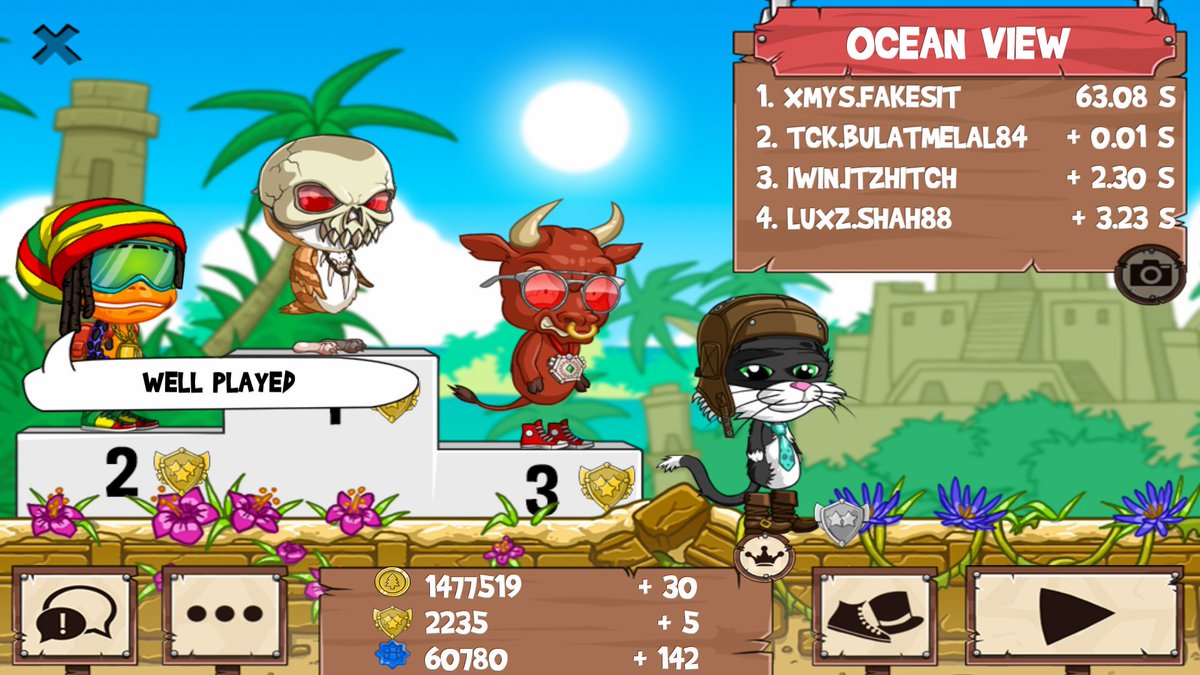 bulat_zuhri's tweet photo. Having a blast @ #funrun2 #fakesit #itzHitch #sHaH88 @HI7CHx1 lama tak main sama2 https://t.co/oXJCxX3APG