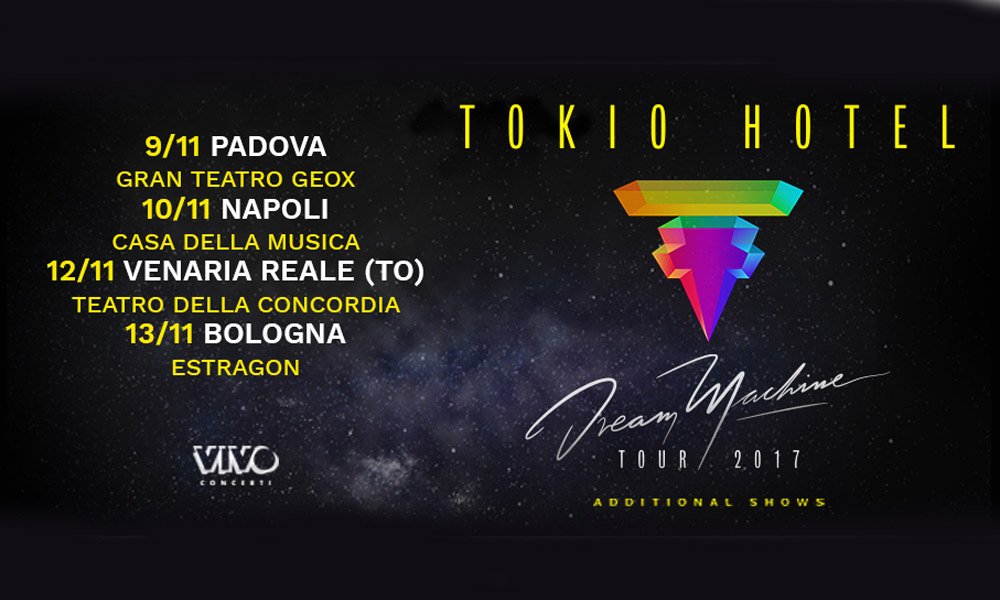 Tokio Hotel - Biglietti per i Concerti