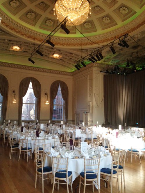 ecpa2017's tweet photo. Conference Dinner last night at the magnificent #AssemblyRooms - enjoying the best of Scottish food. https://t.co/d77AF7K2p5