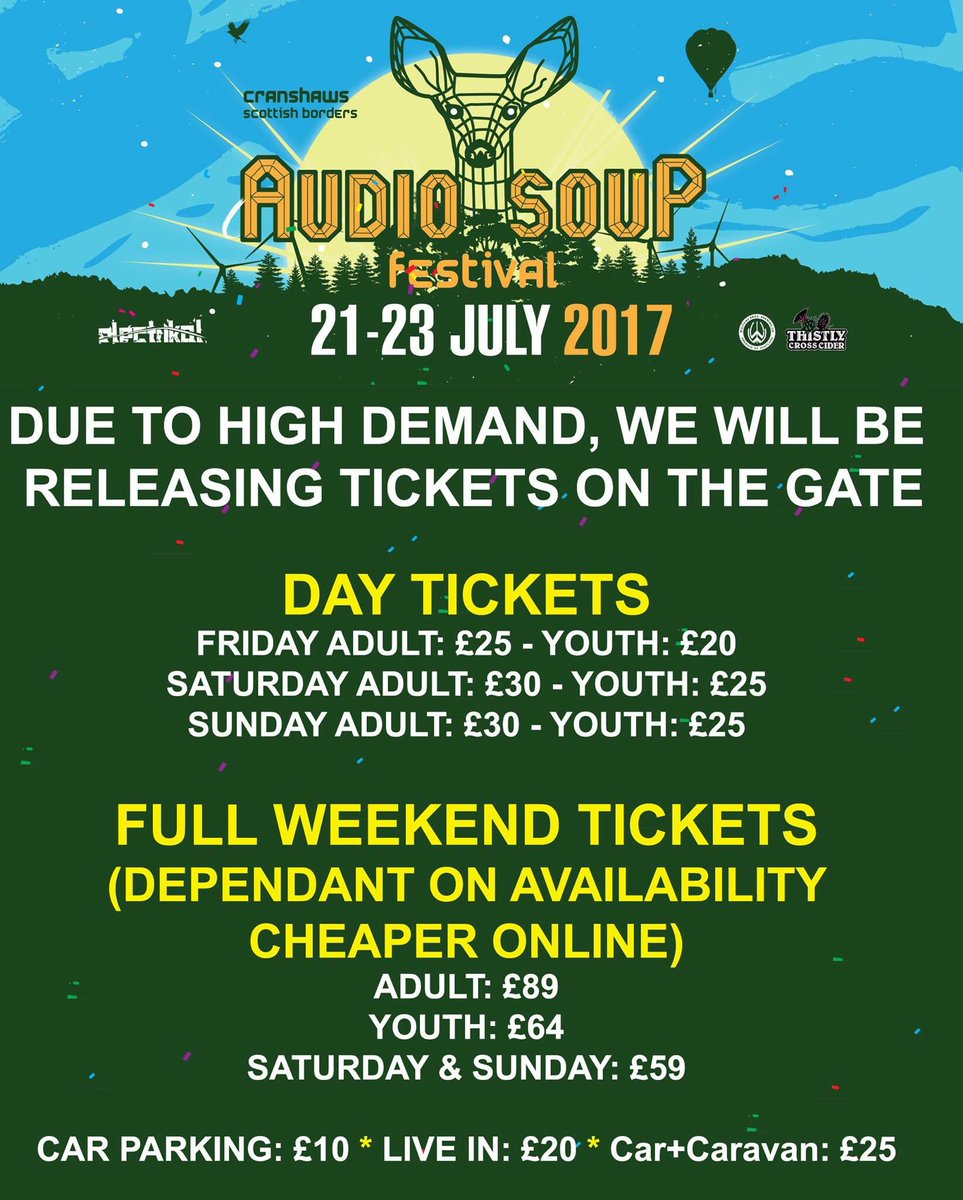 THIS WEEKEND! Come join us for sun, fun and tasty beats at <a href="/AudioSoupFest/">Audio Soup Festival</a> 😎👌🏻#audiosoup #festival