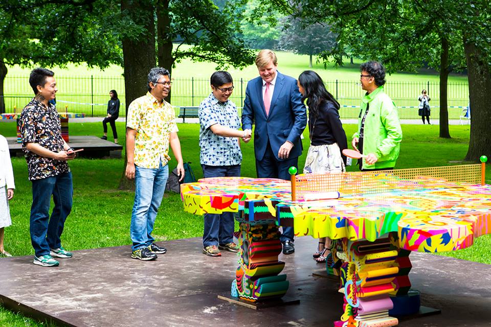 VillaSonsbeek's tweet photo. Wij hebben zin in een potje PING PONG! Waar zijn de tafels gebleven? #dtv #Sonsbeek2016 #Arnhem https://t.co/tPA7kzwqFK