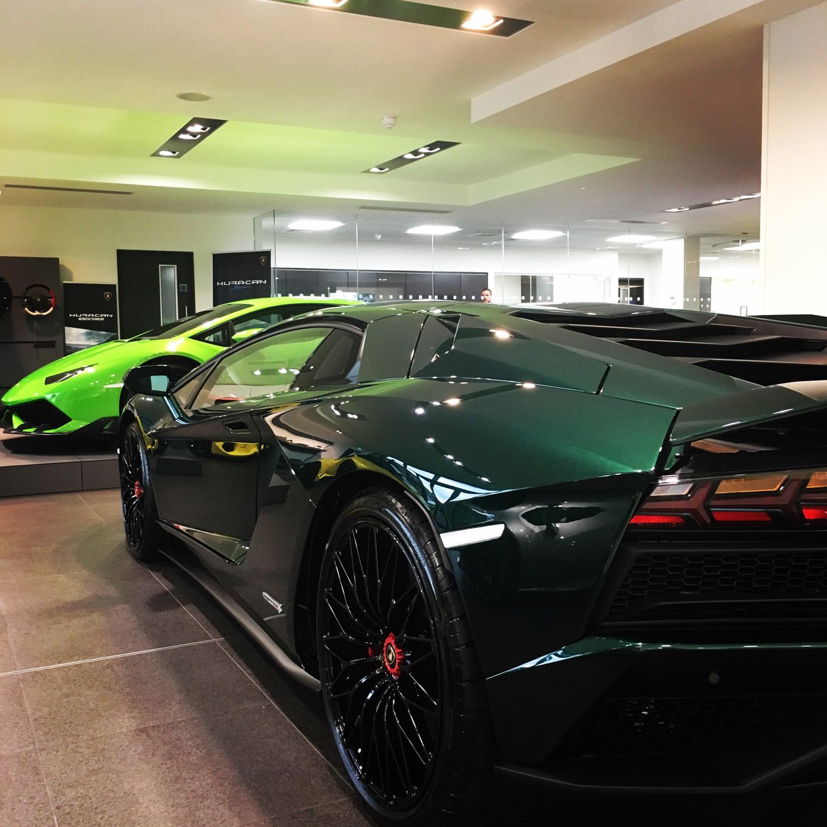 Lamborghini verde hydra