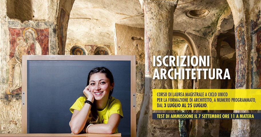 Comincenter's tweet photo. #Architettura: last call per iscrizioni a numero programmato! #hosceltounibas 
https://t.co/5iIpfGknfB https://t.co/PyJCa0Vowh