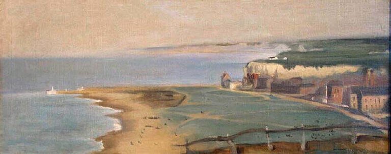 Raphael_Brushes's tweet photo. "The Beach of Dieppe" by Eva #Gonzalès (1871). #art #painting https://t.co/Q4gDDlolgn