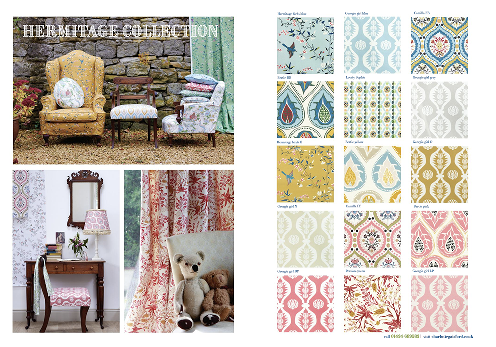 CHGaisford's tweet photo. My first ever brochure is now available to view on my website, 28 pages of great inspiration, fabrics and wallpapers https://t.co/r4xz7C2auA https://t.co/WCbiy75q8l