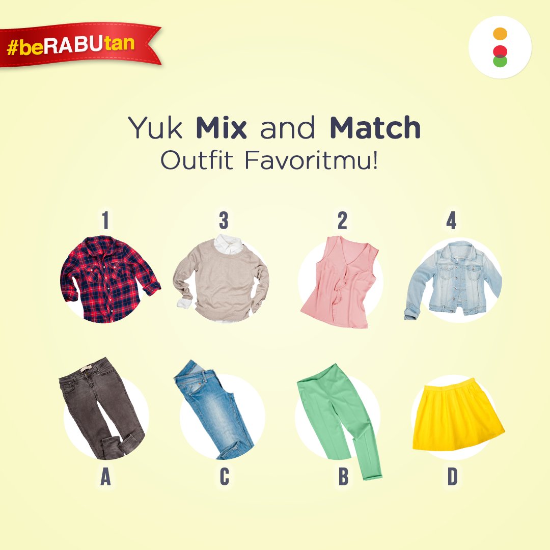 eleveniaID's tweet photo. RT tweet ini lalu pasangkan outfit mana sih yang menurutmu paling cocok. Tulis jawabanmu di kolom reply dan sertakan #beRABUtan. https://t.co/ZjceIVdReO