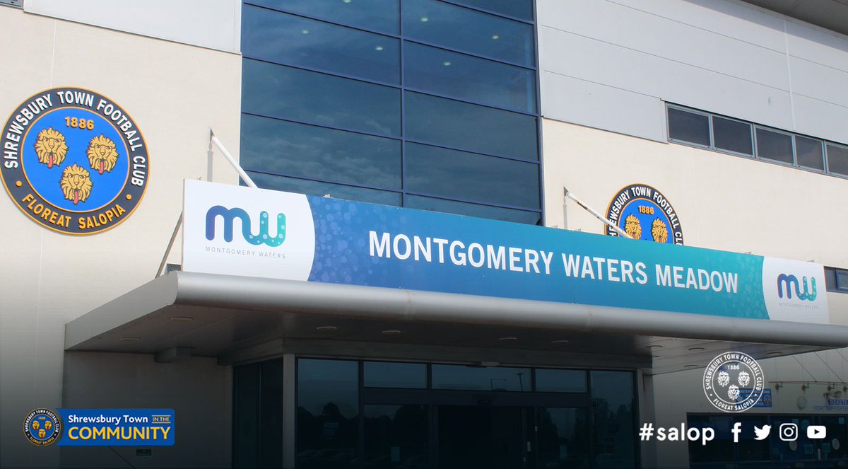shrewsburytown's tweet image. MONTGOMERY WATERS MEADOW: Greetings from the Montgomery Waters Meadow , the home of Shrewsbury Town Football Club @MontgomWaters  #salop