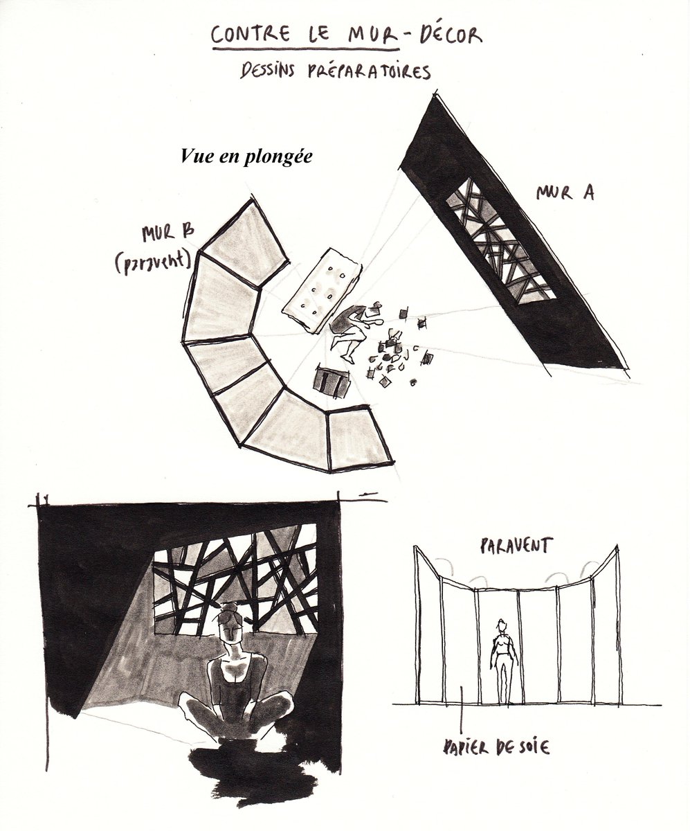 contrelemur's tweet photo. Dessins préparatoires pour le #tournage du pilote de @contrelemur par Dethvixay Banthrongsakd (1) #drawing #film #set #room https://t.co/aRzpAO9JOt