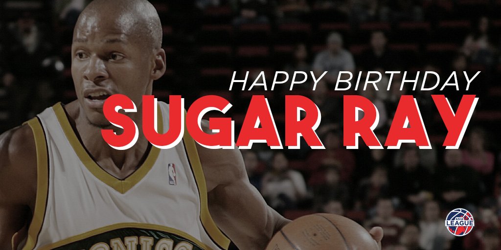 Happy Birthday to the one and only, Ray Allen!  