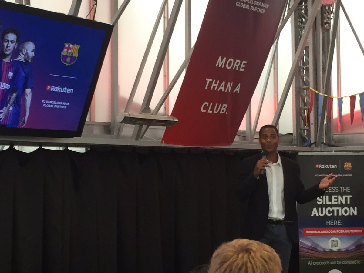 Alexclegg9's tweet photo. Rakuten FC Barcelona launch party #believeinthefuturecelebratethepresent https://t.co/bqYbaZ5ABJ