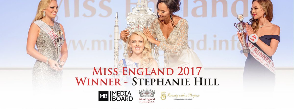 Congratulations to your new Miss England 2017 - @StephanieHill17 . 

mediaboardinternational.com/shes-beauty-sh…