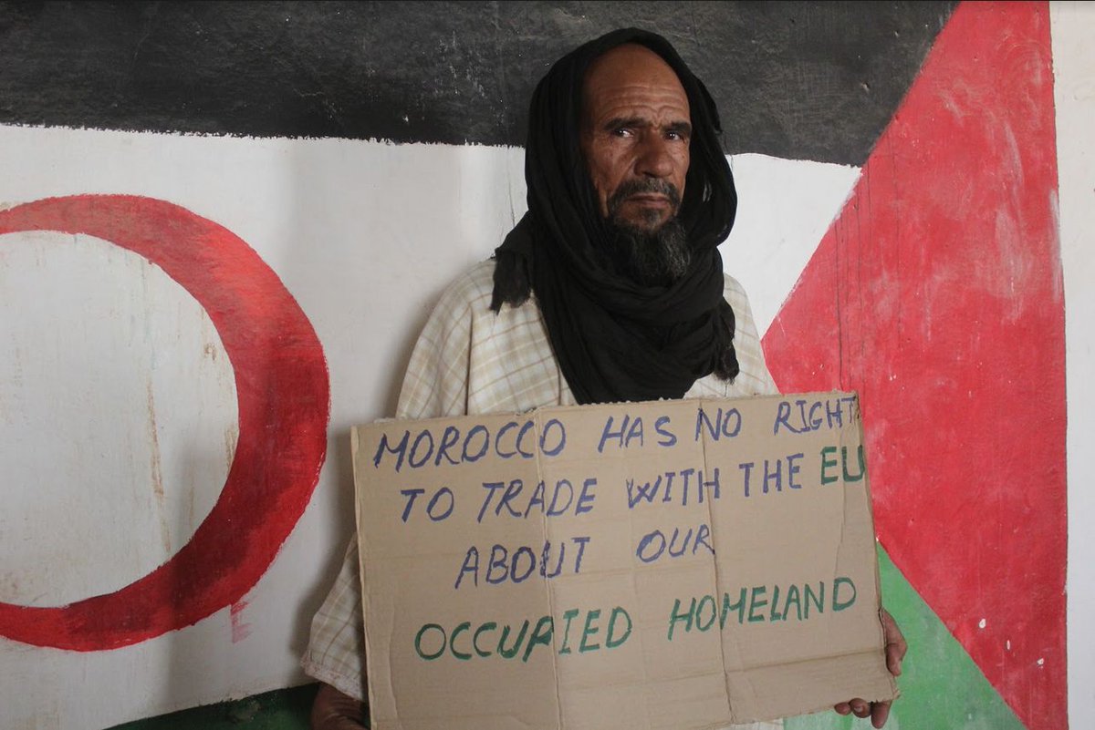 wsrw's tweet photo. Today more than ever, show your support for #WesternSahara. #EU has no right to bypass #Saharawi's about their land. https://t.co/1TqoIaAf1I https://t.co/4PuhTkyWgf