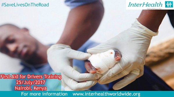 Drivers First Aid Training is designed to provide skills &amp; confidence to administer first aid on the road. Join us interhealthworldwide.org/home/training-…