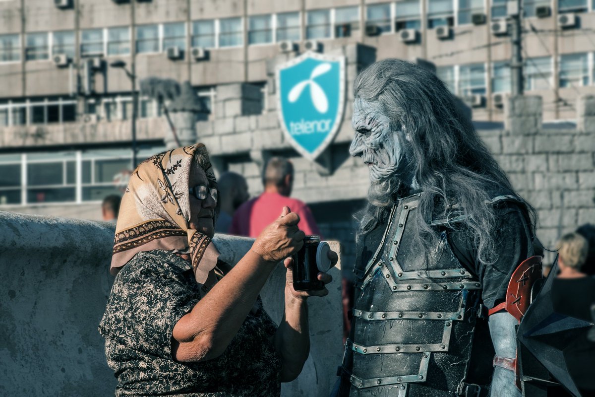YettelSrbija_tw's tweet photo. Hey @GameOfThrones, just to let u know - while @LordSnow is gathering his army, our grandmas are keeping White Walkers away! #GameOfThrones https://t.co/wcU9eZO5gi