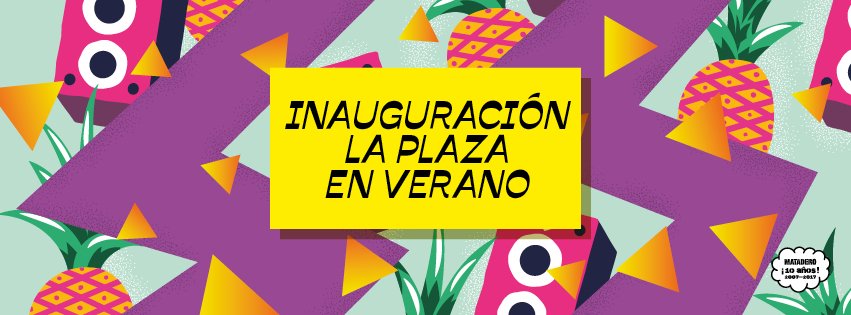 Viernes 28 inauguramos #LaPlazaenVerano con la inusual Romería de los Voltios de <a href="/grupalcrew/">GrupalCrewCollective</a> y mucha música ¿Vienes?👉facebook.com/events/3358153…