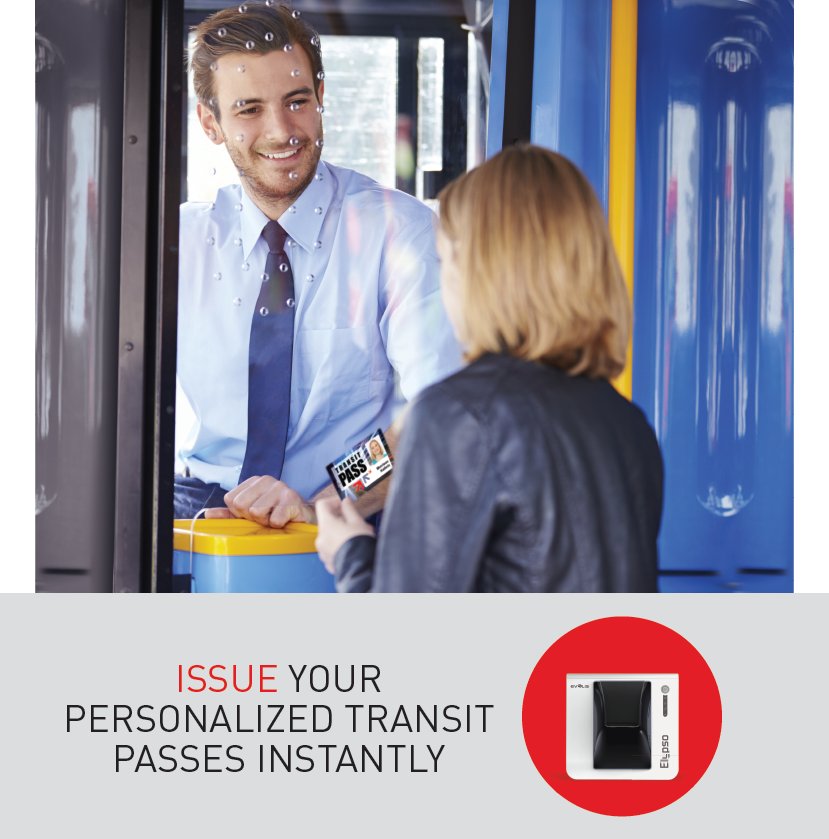 evolisprinters's tweet photo. Evolis solutions for immediate transit card printing offer a number of advantages both for operators &amp; passengers 👉https://t.co/ugf6hN5qoj https://t.co/jy4XTJNCb8