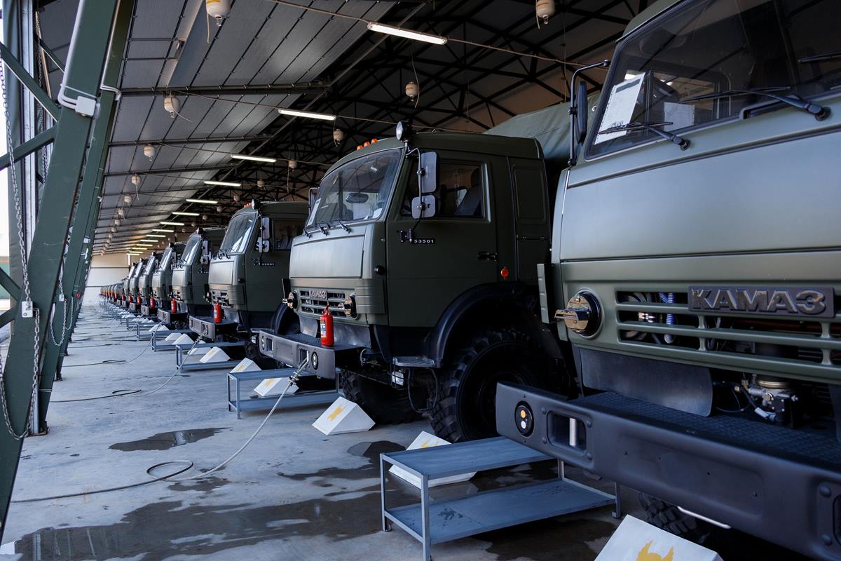 mod_russia's tweet photo. #Rus_MoD #RussiaArmy
Sergei #Shoigu inspected construction process of the Nara production and logistics centre
https://t.co/2jRMdUiUBm https://t.co/Bank7oh58S