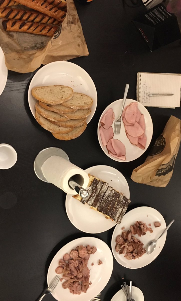 elinaPMS's tweet photo. Team send off for Patricia before her wedding and honeymoon! ๐ฐ๐พ๐ค๐ฅ๐ Polish treats and pastries๐ฌ#patriciaisgettingmarried #weddingsendoff https://t.co/G728nARltV